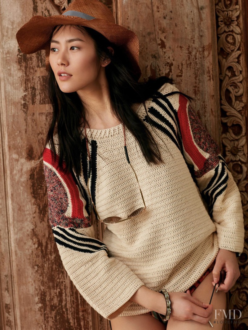 Liu Wen featured in Back To The 90\'s, March 2016