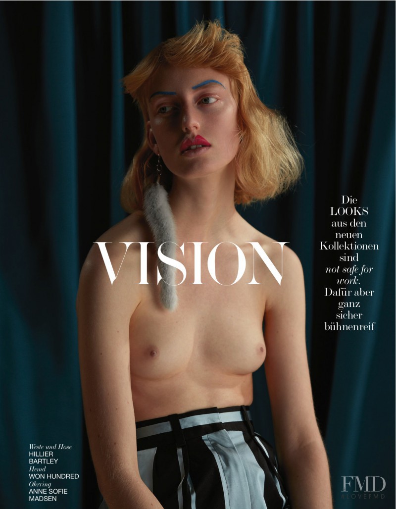 Laura Hagested featured in Double Vsion, March 2016