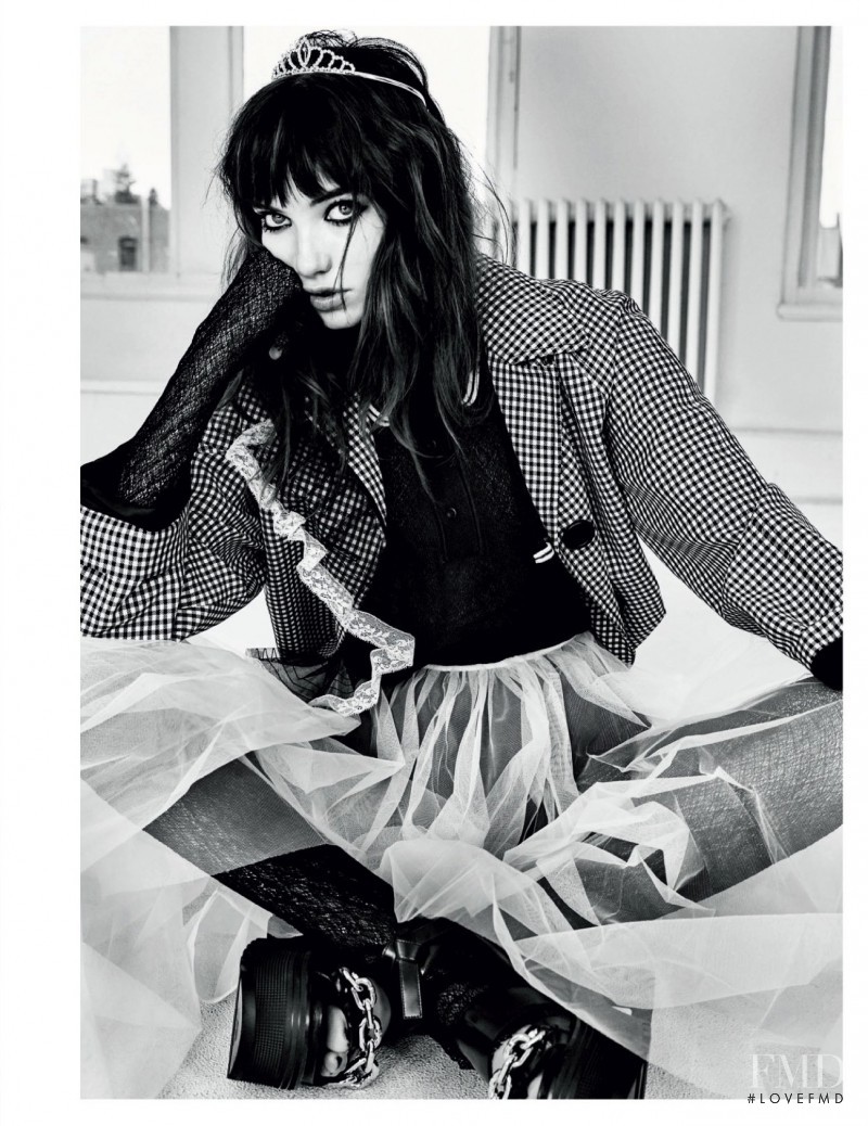 Grace Hartzel featured in Vogue, March 2016