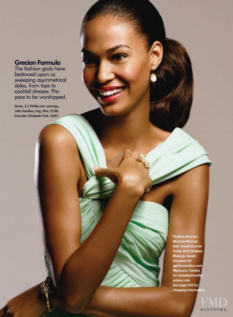 Joan Smalls featured in Spring It On, February 2008