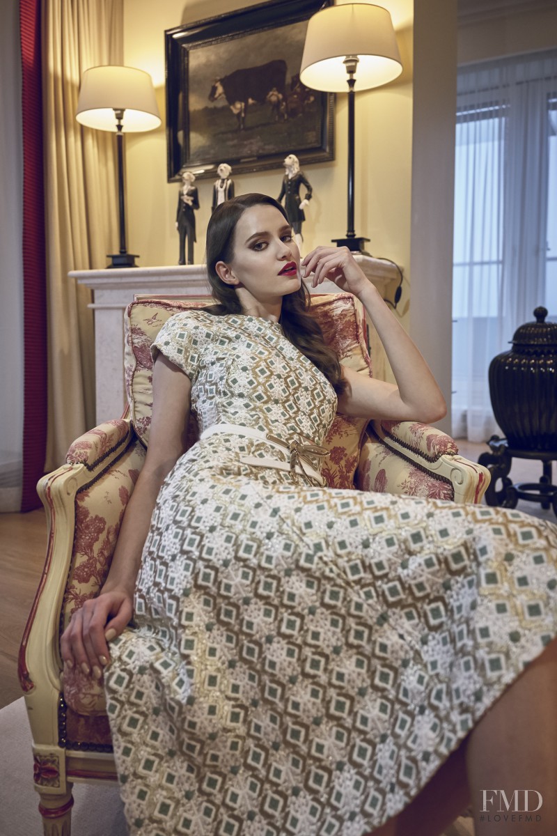 Barbara Istvanova featured in The Aristocratic Beauty, February 2016