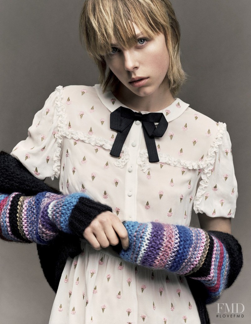 Edie Campbell featured in Edie The Wild Child, April 2016