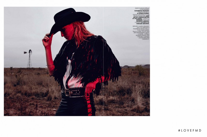 Marique Schimmel featured in Tex Girl, March 2016