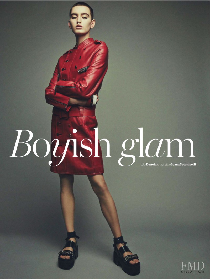 Soekie Gravenhorst featured in Boyish Glam, March 2016