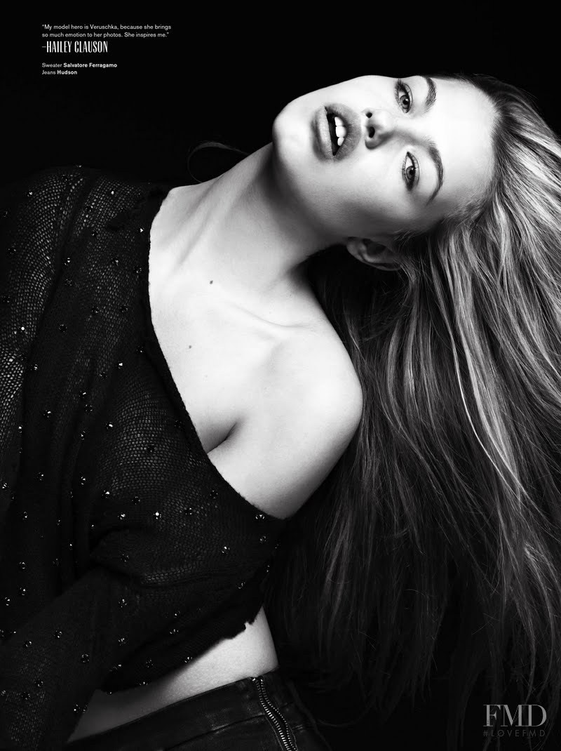 Hailey Clauson featured in Faces of Now, December 2011