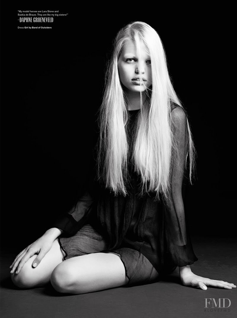 Daphne Groeneveld featured in Faces of Now, December 2011