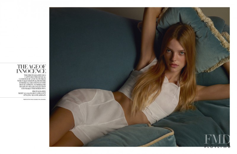 Roos Abels featured in The Age Of Innocence, February 2016