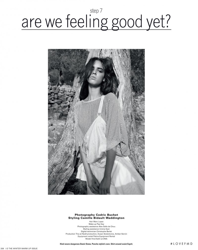 Hind Sahli featured in Are We Feeling Good Yet, December 2011