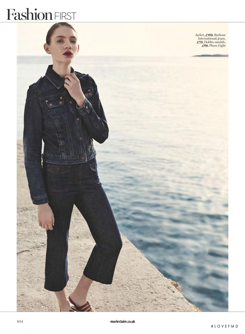 Kristin Zakala featured in 101 Ideas: Denim Rules, March 2015