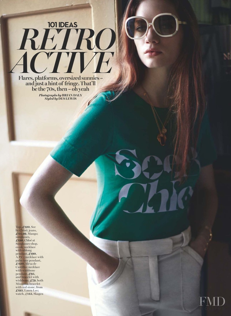 Kristin Zakala featured in 101 Ideas: Retro Active, April 2015