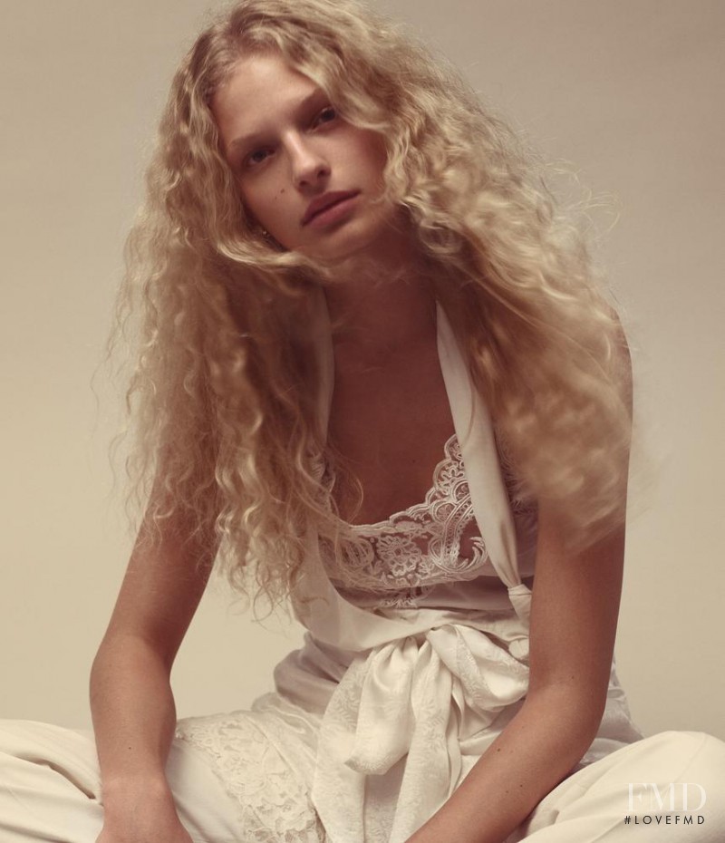 Frederikke Sofie Falbe-Hansen featured in Shades Of White, March 2016