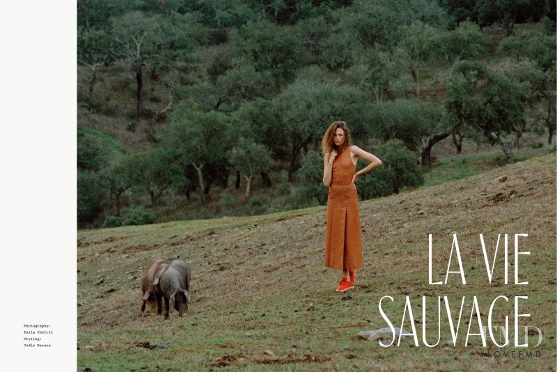 Sophia Ahrens featured in La Vie Sauvage, February 2016
