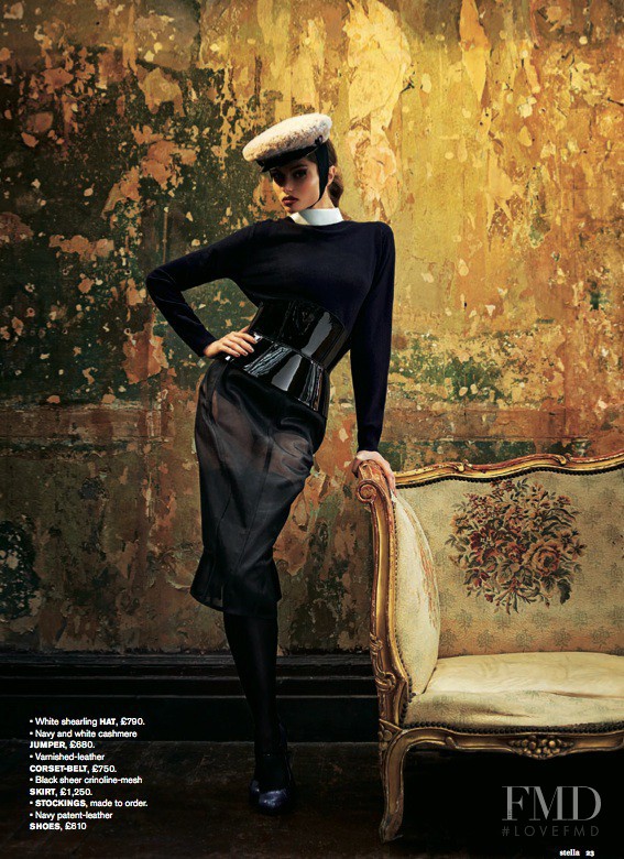 Aiste Kliveckaite featured in The Chicest Taboo, October 2011