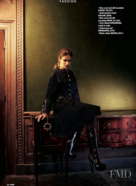 Aiste Kliveckaite featured in The Chicest Taboo, October 2011