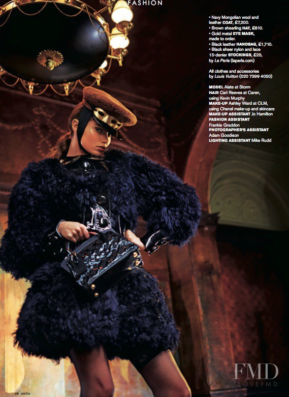 Aiste Kliveckaite featured in The Chicest Taboo, October 2011