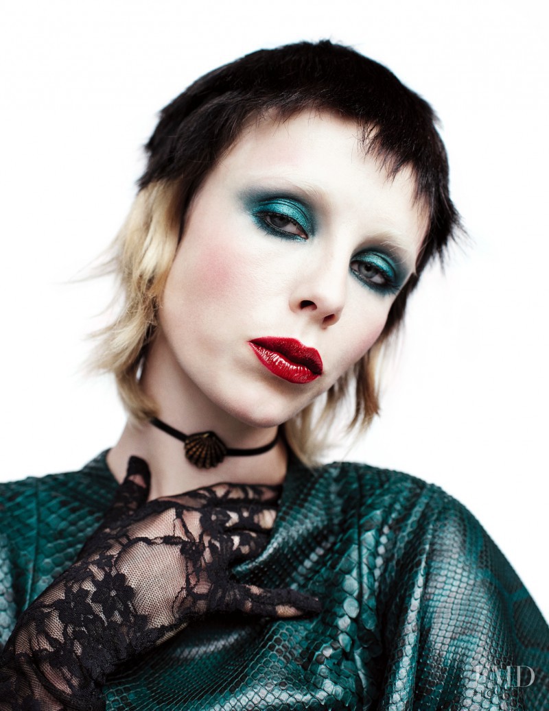 Edie Campbell featured in Cherry Bombz, February 2016