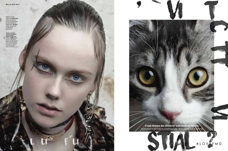 Kiki Willems featured in Le Teint Qui Mue, October 2015