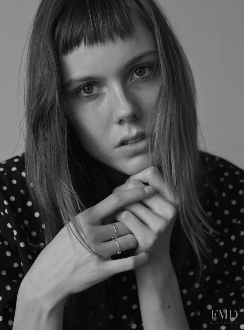 Kiki Willems featured in No make-up is the best make-up, July 2015