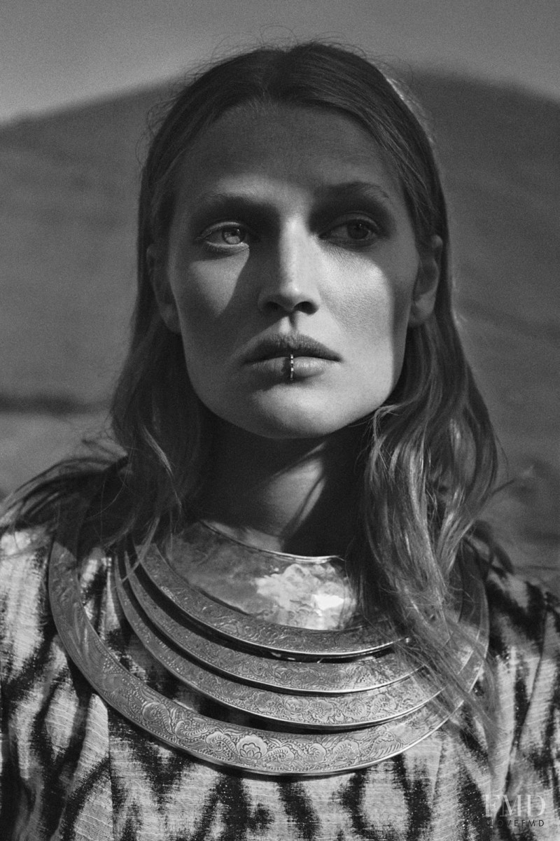 Toni Garrn featured in Au-dessous Du Volcan, February 2016