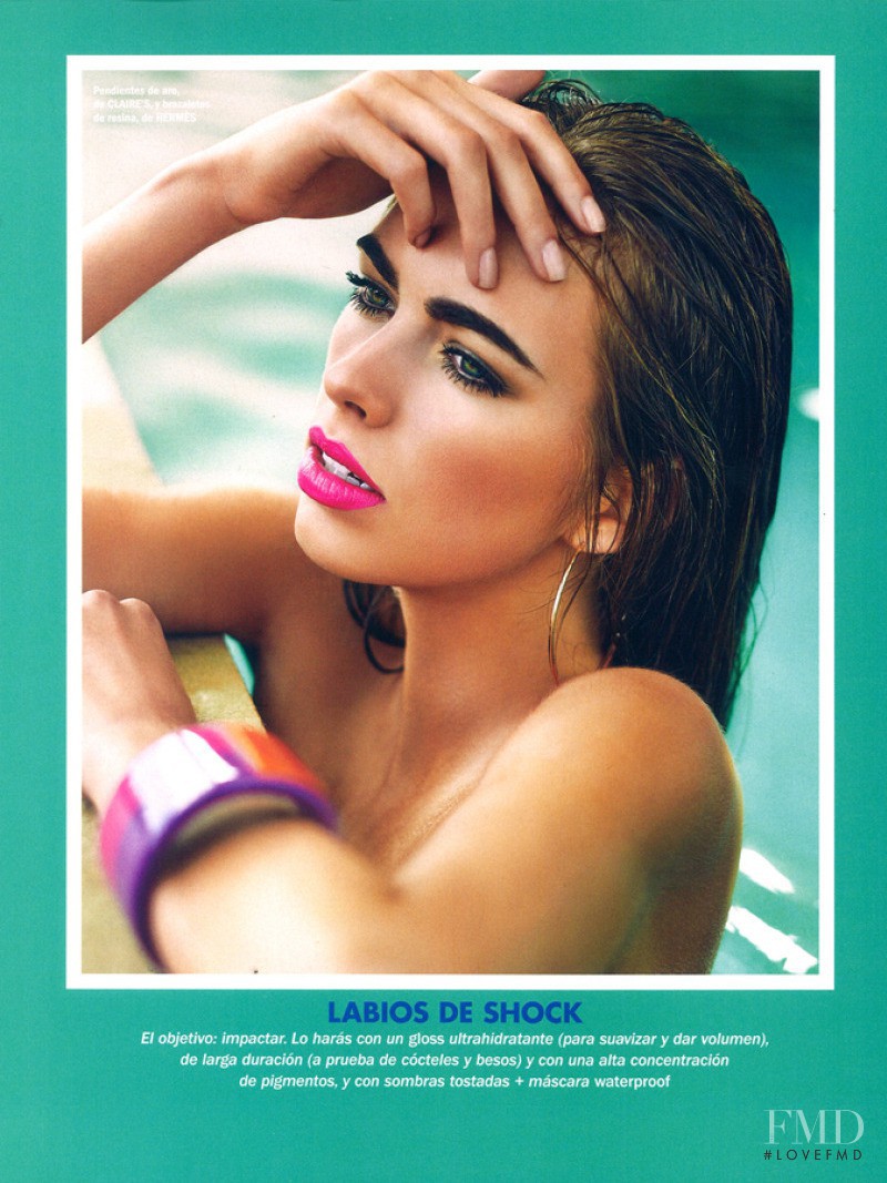 Kelsey Warman featured in Labios De Shock, August 2013