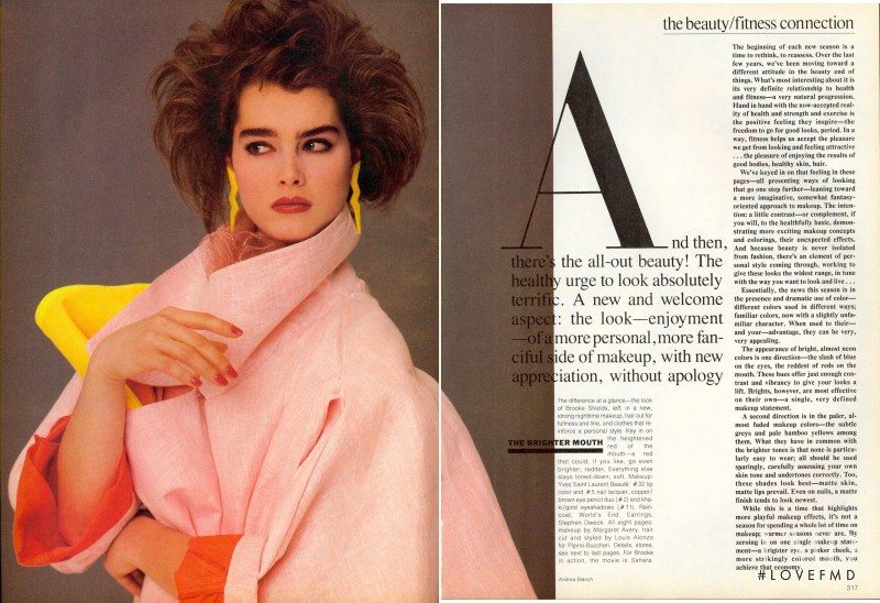 The Beauty/Fitness Connection Live It!, April 1984