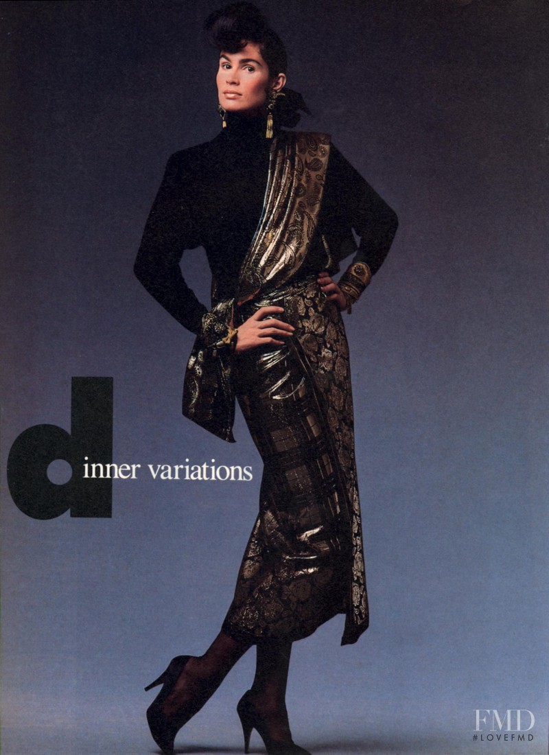 Kim Williams featured in Dinner Variations, September 1985