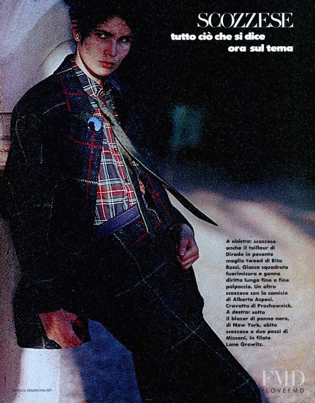 Kim Williams featured in Scozzese: Tutto Ciò Che Si Dice Ora Sul Tema, September 1984