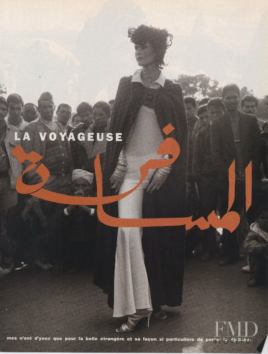 Kim Williams featured in La Voyageuse, April 1993