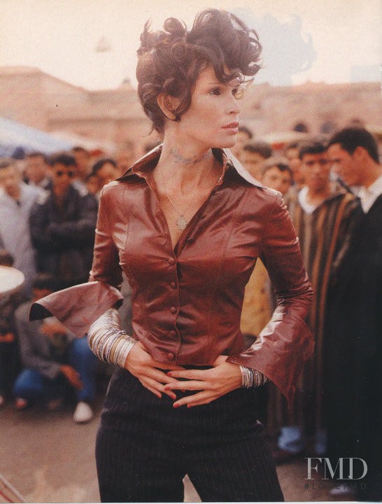 Kim Williams featured in La Voyageuse, April 1993