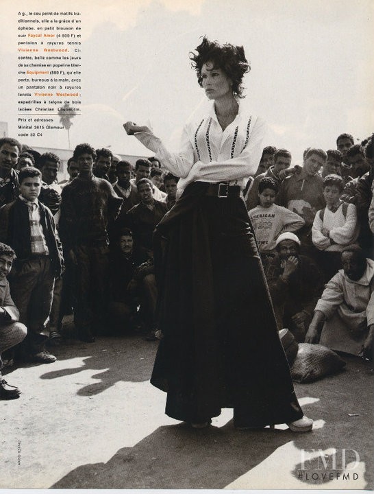 Kim Williams featured in La Voyageuse, April 1993