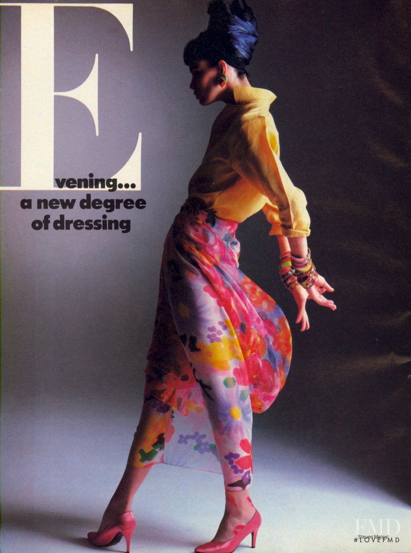 Evening... a New Degree of Dressing in Vogue USA with Kim Williams ...