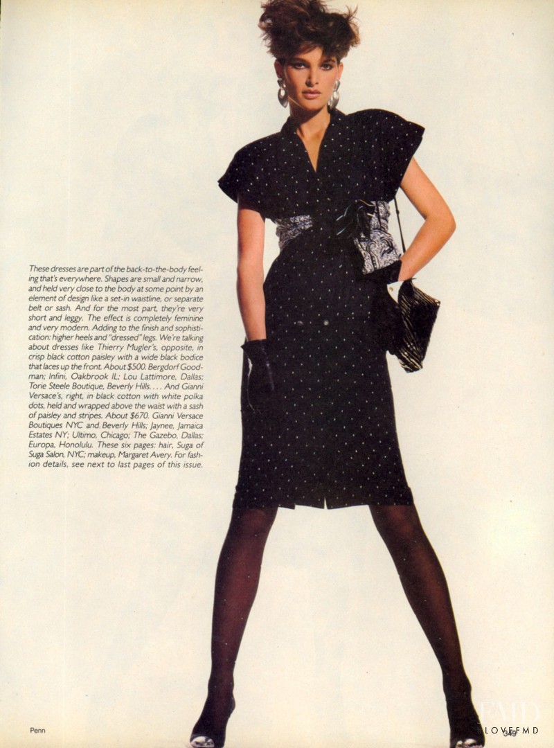 Kim Williams featured in There\'s Nothing Like a Dress!, April 1985