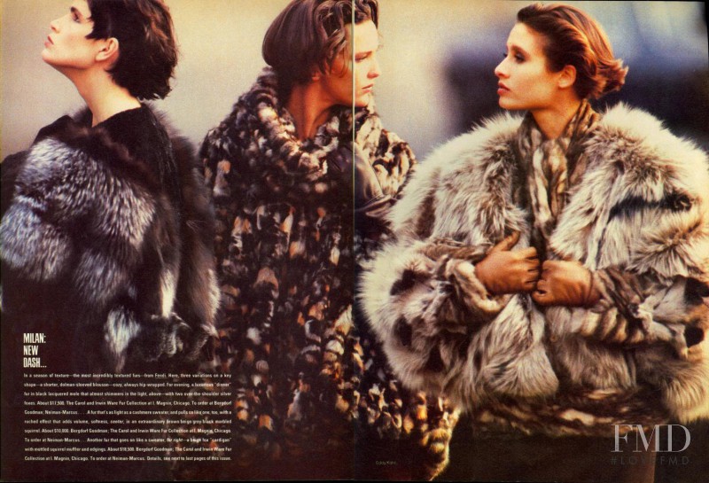 Kim Williams featured in Milan: New Bash... New Coats!, July 1984