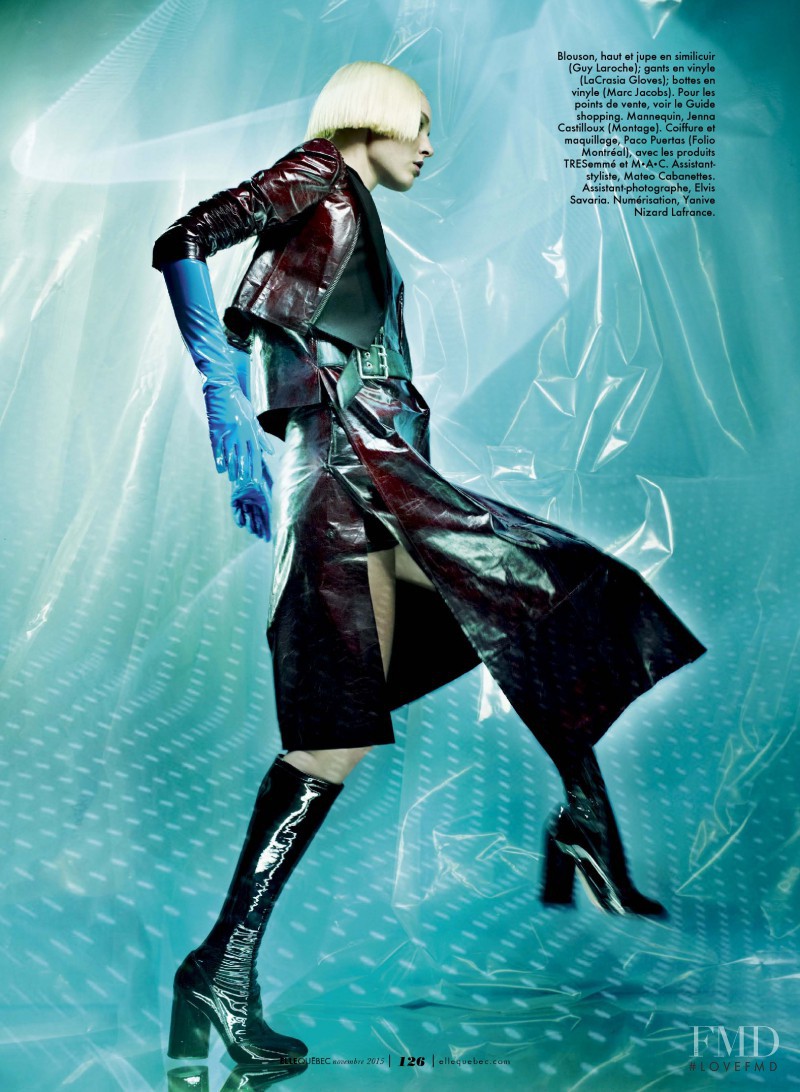 Jenna Castilloux featured in Blade Runner, November 2015