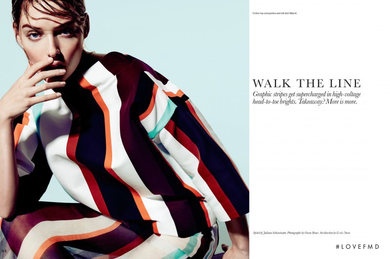 Jenna Castilloux featured in Walk The Line, January 2015