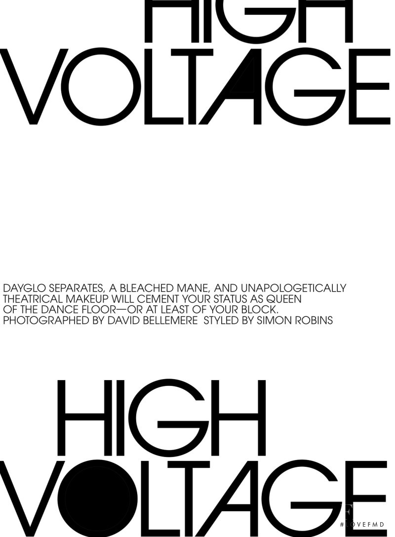 High Voltage, December 2015