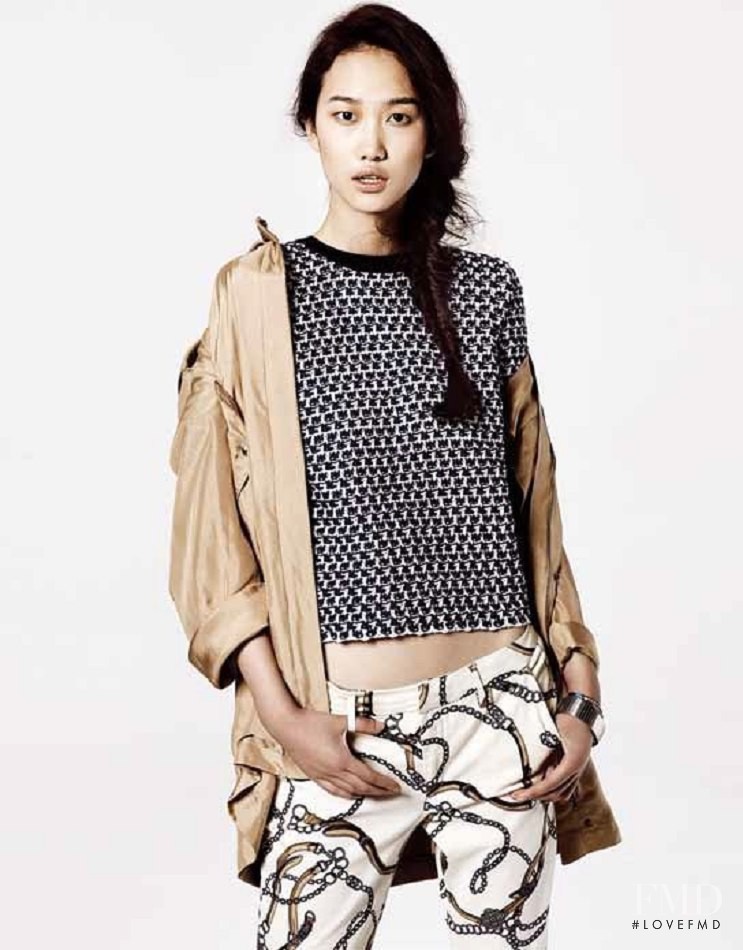 Jiaye Wu featured in Pretty In Pants, May 2013