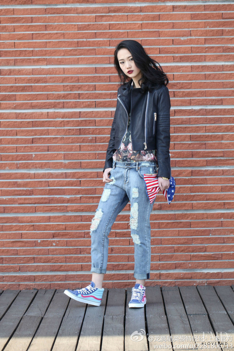Jiaye Wu featured in Her Classic & Slim, April 2014