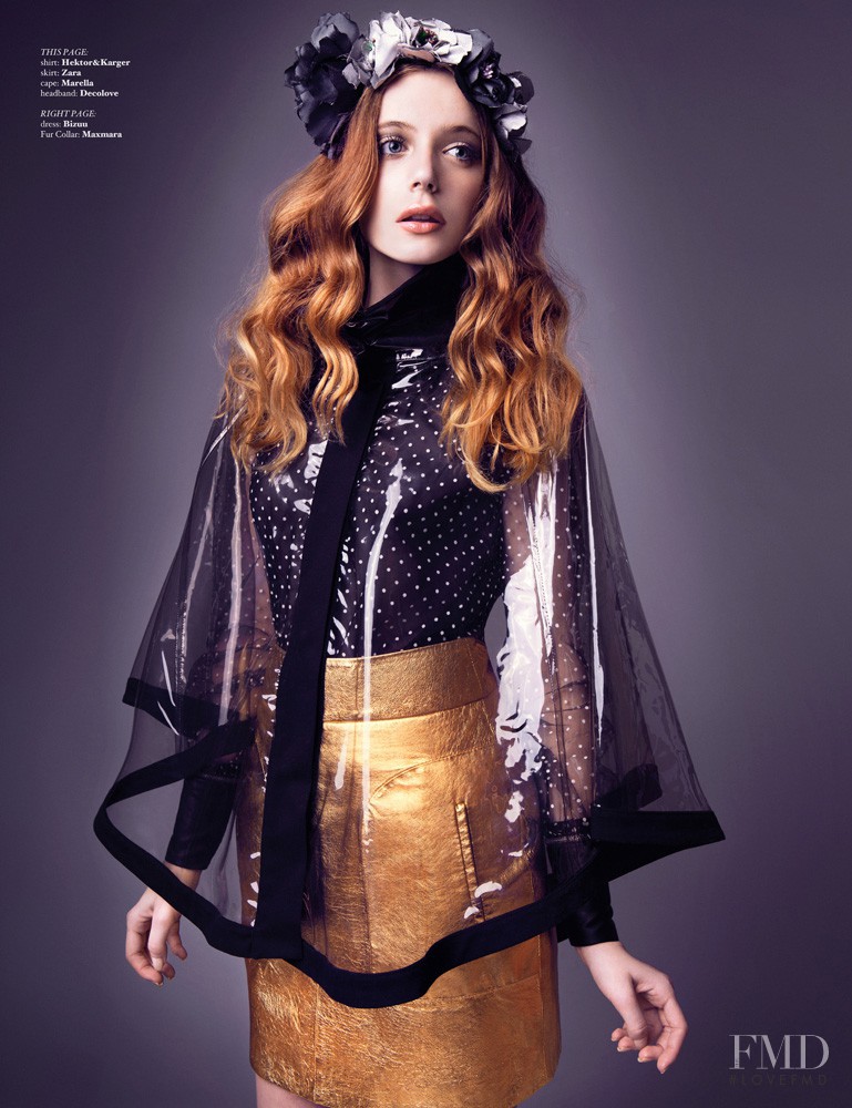 Dagmara Raczynska featured in Innocent Luxury, January 2012