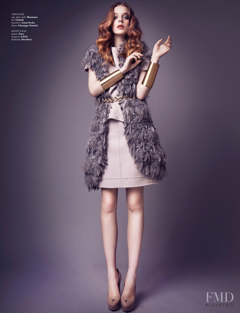 Dagmara Raczynska featured in Innocent Luxury, January 2012