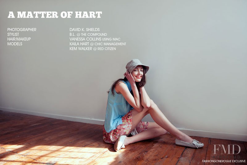 Kaila Hart featured in A Matter Of Hart, November 2011