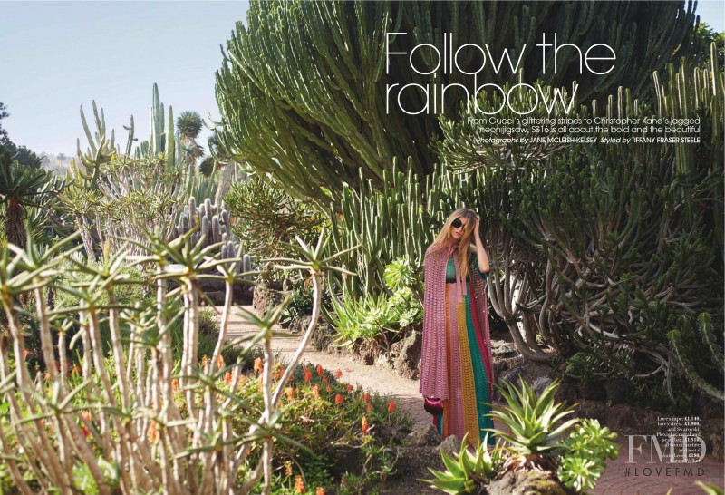 Estee Rammant featured in Follow the Rainbow, April 2016