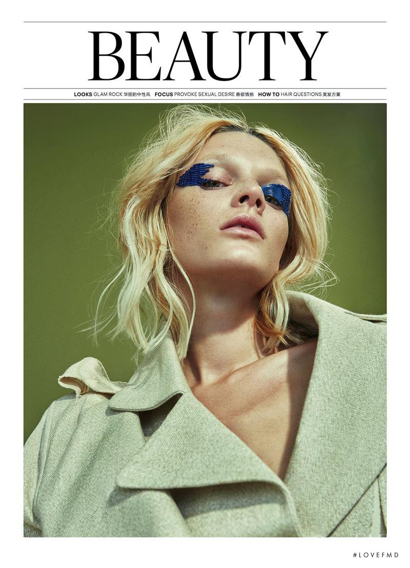 Leila Goldkuhl featured in Glam Rock, February 2016