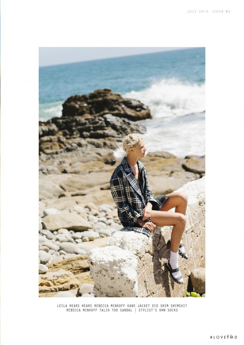 Leila Goldkuhl featured in Ocean Bed, July 2014