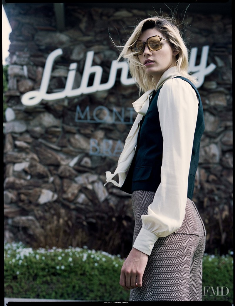 Leila Goldkuhl featured in Leela, April 2015