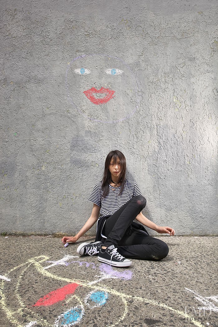 Issa Lish featured in Leila Goldkuhl, August 2015