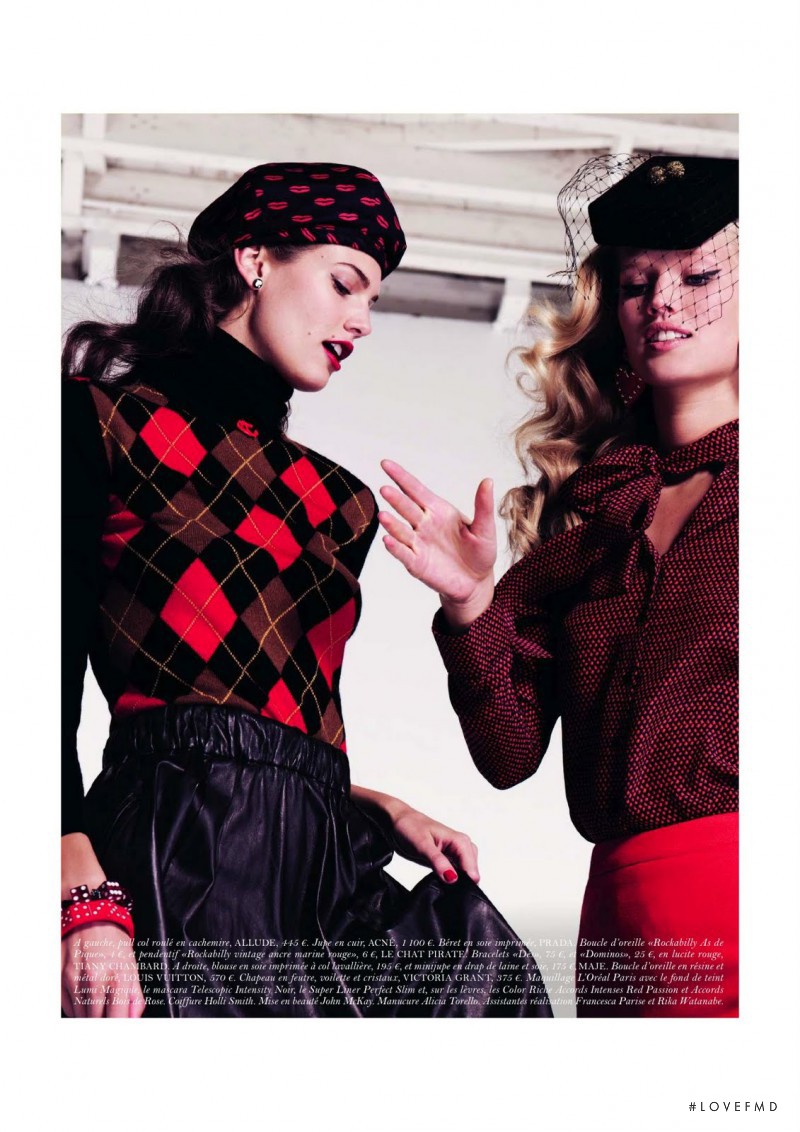 Toni Garrn featured in Made in USA, December 2011