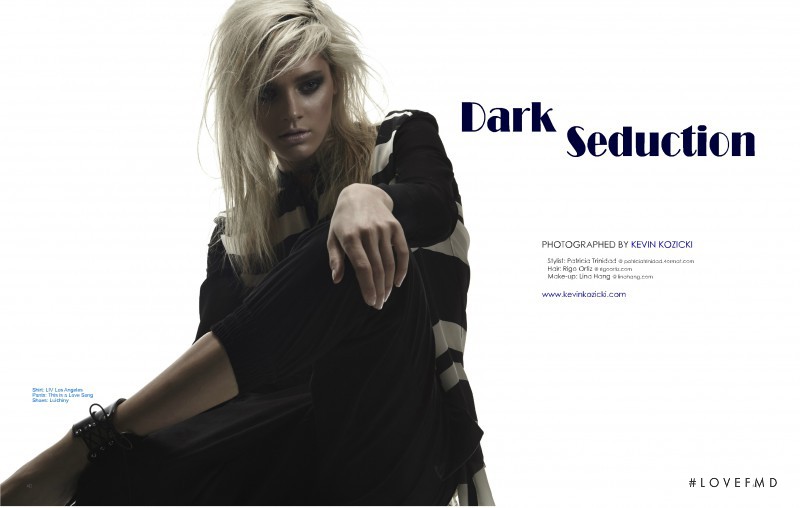 Leila Goldkuhl featured in Dark Seduction, February 2014