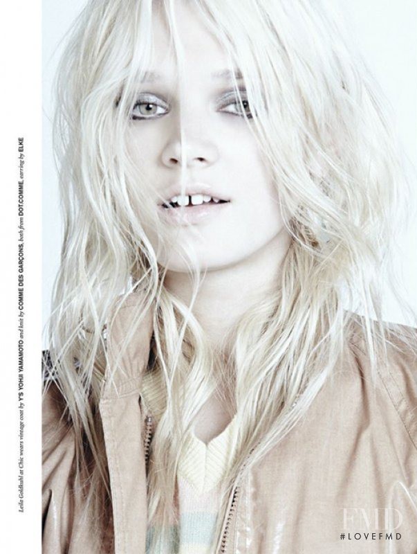 Leila Goldkuhl featured in Faces, December 2013