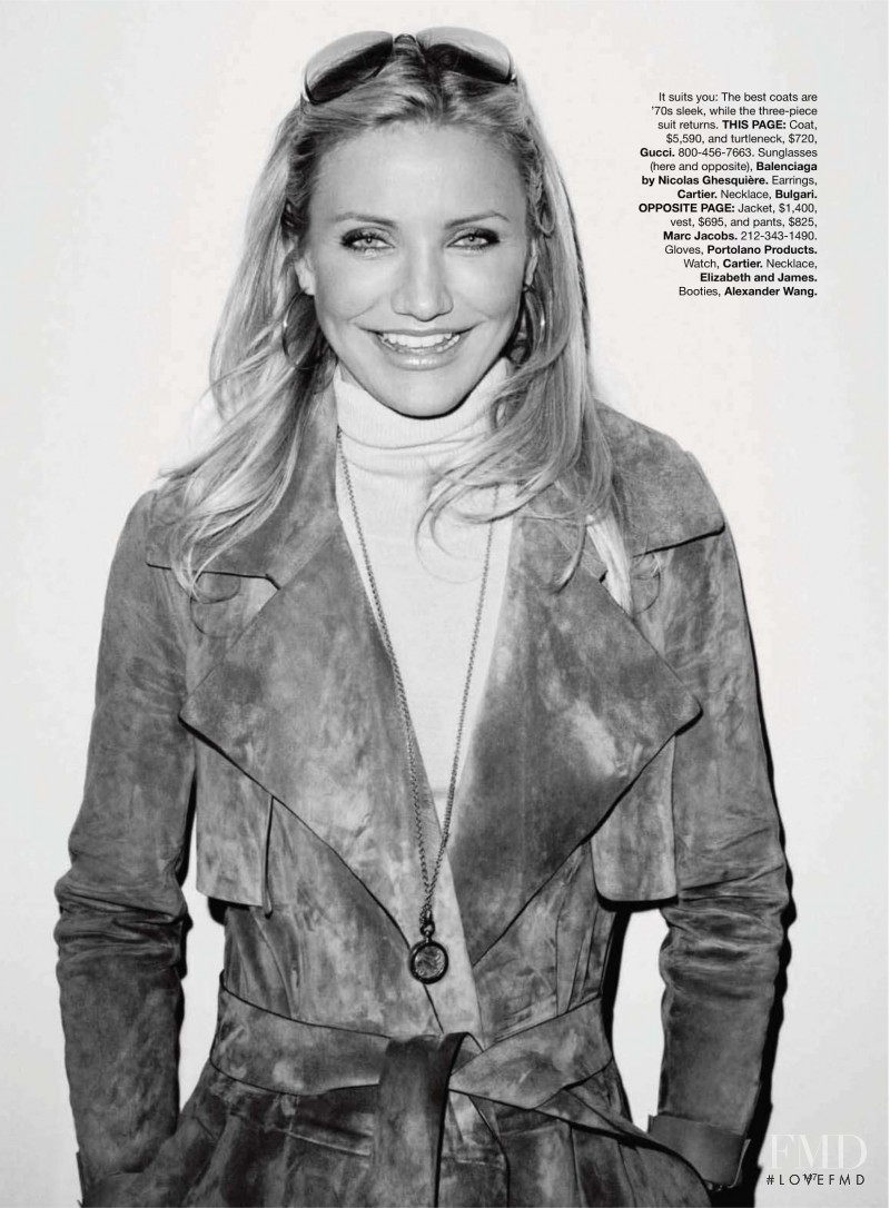 Cameron Diaz Woman Top On, August 2010